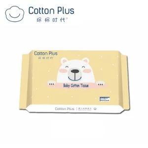 Baby Cotton Dry Wipes Facial Tissue